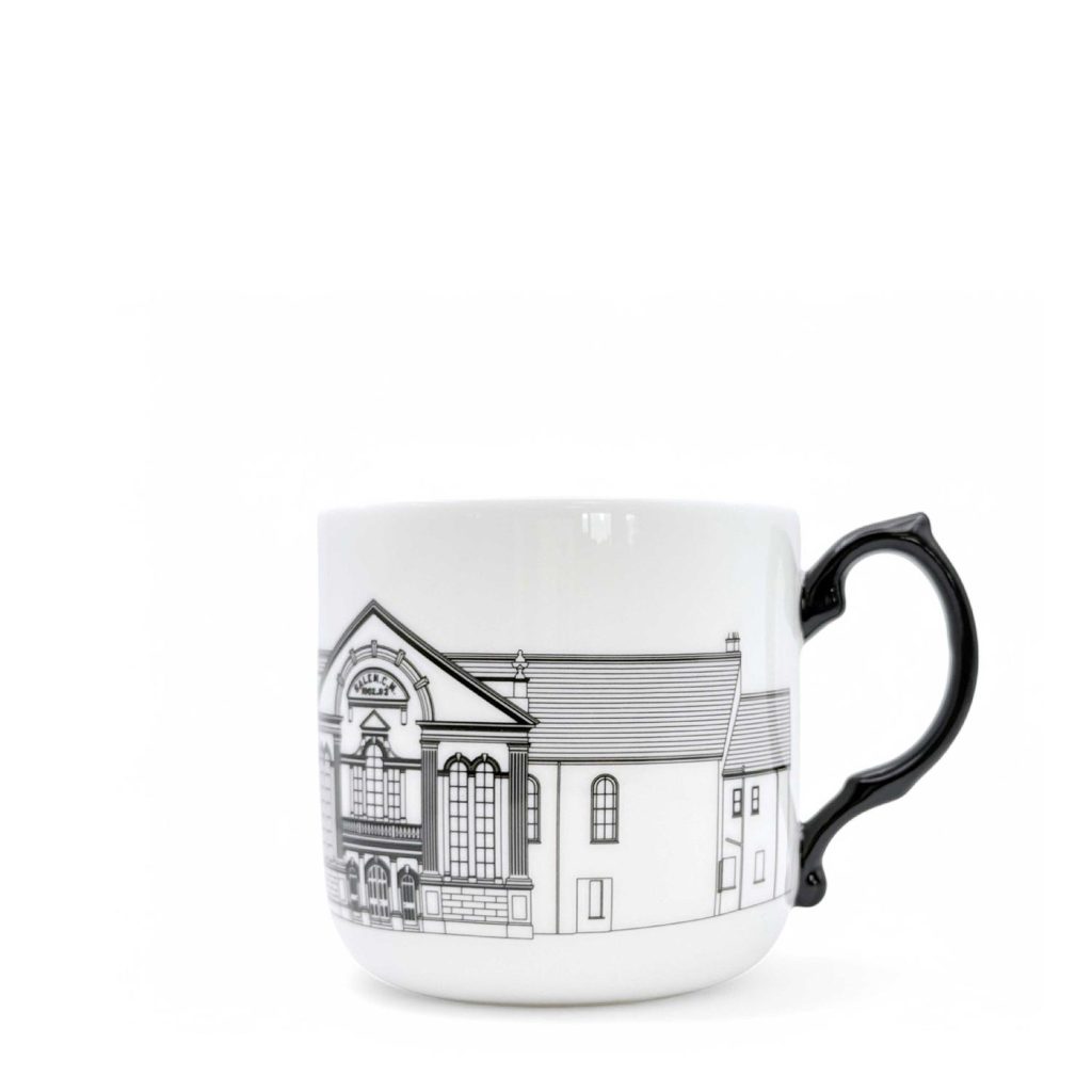 Capel Salem mug black & black