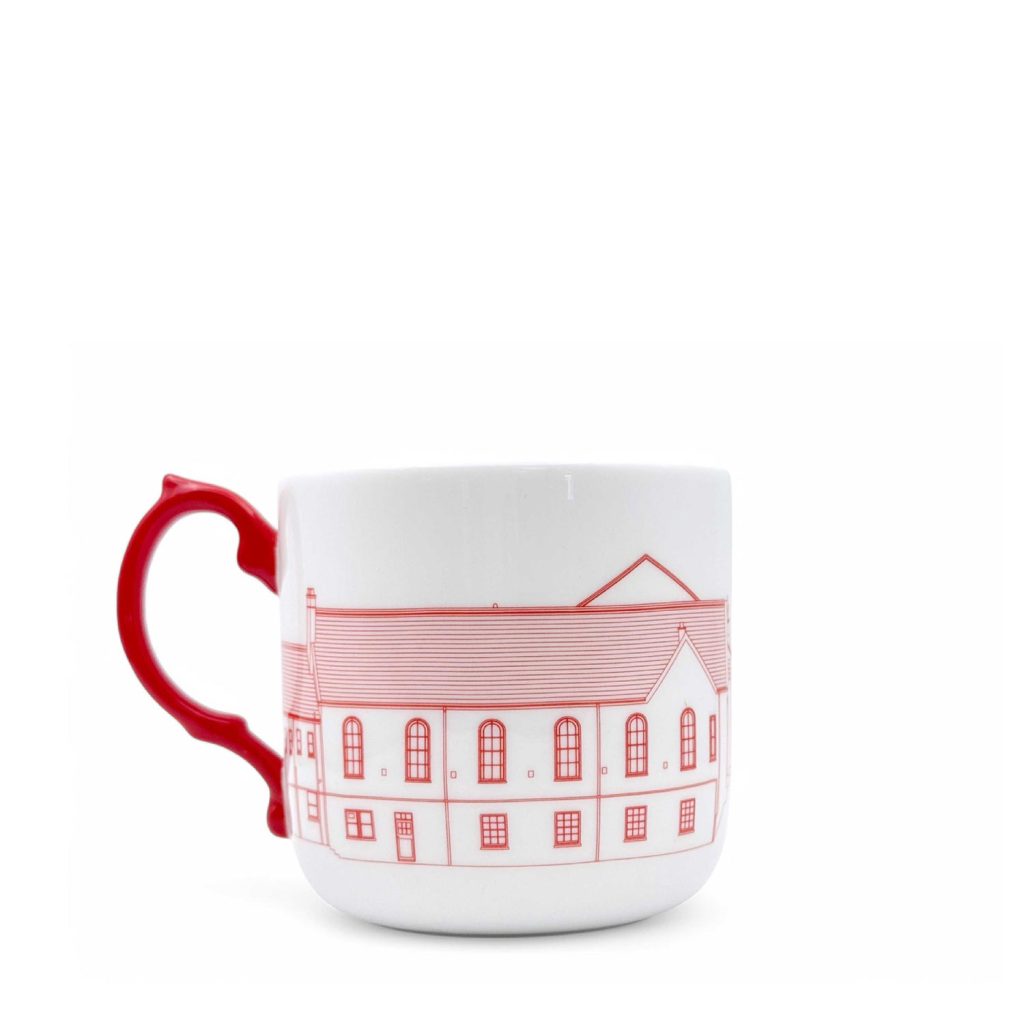Capel Salem mug red & red