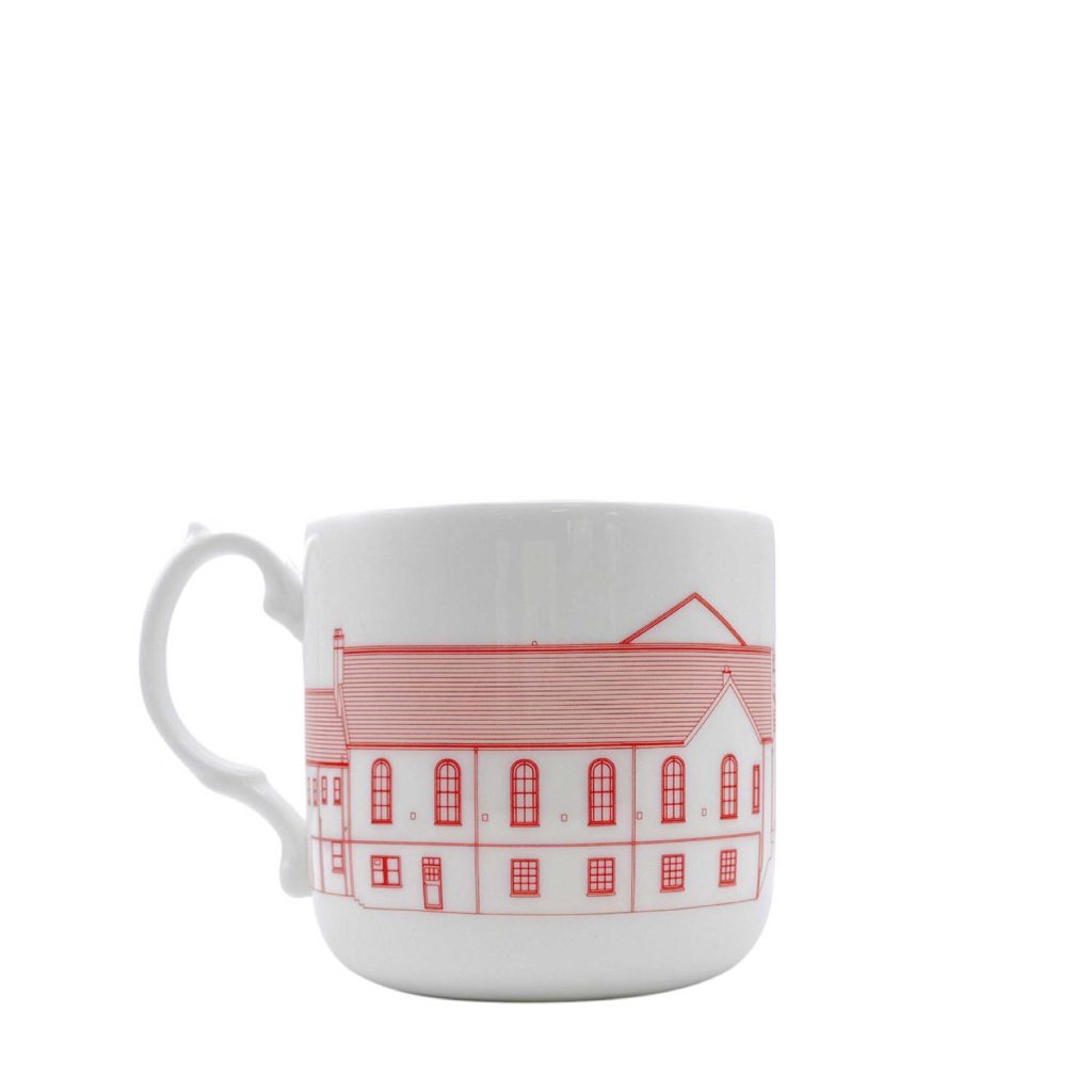 Capel Salem mug Red & white