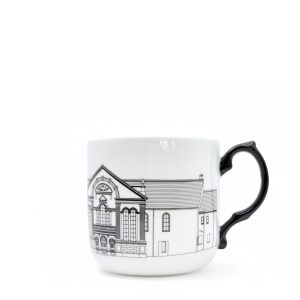Capel Salem Mug - Black with Black Handle