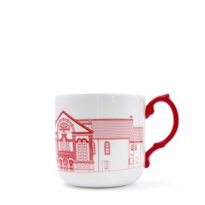 Capel Salem Mug - Red with Red Handle